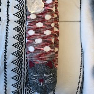 Fuzzy Cat Socks/slippers